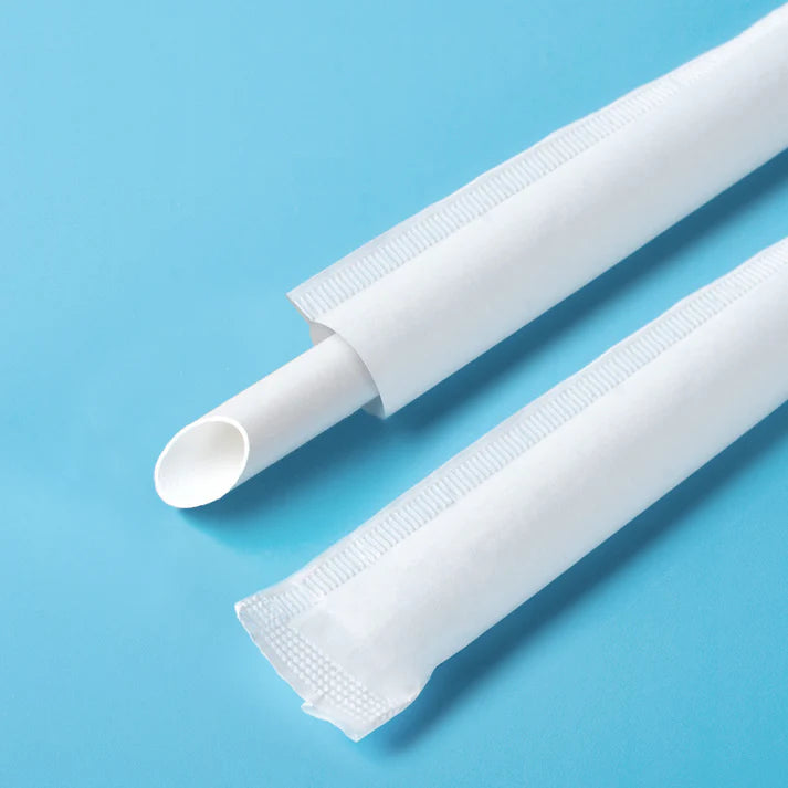 12mm PP Biodegradable Straws for Bubble Tea and Smoothies - Pack Bubbles UK