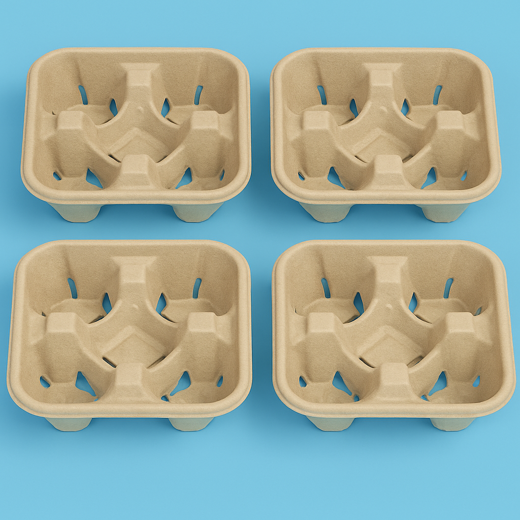 4 Cup Holder Biodegradable