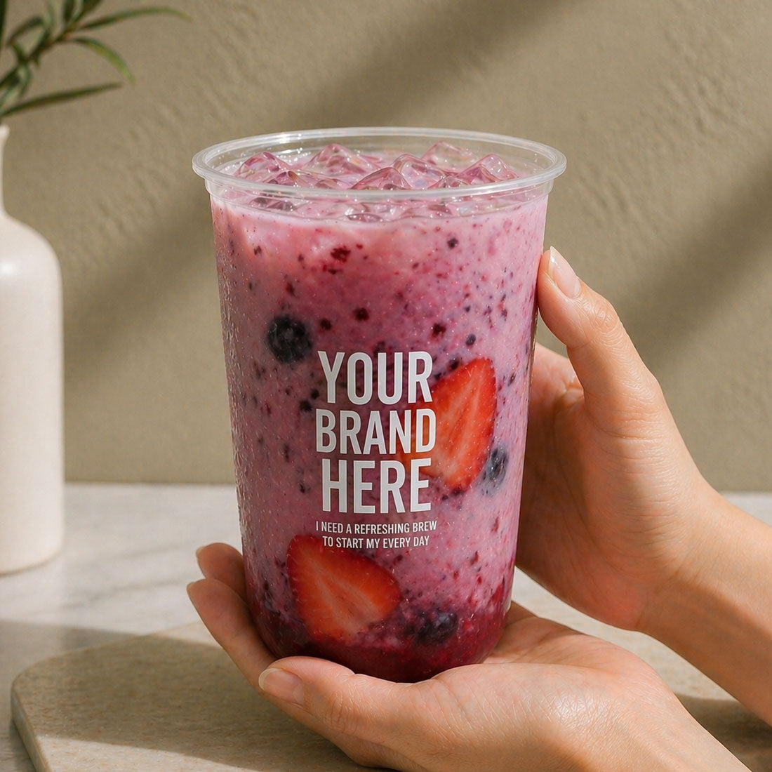 700ml U-Shape Cup Customized