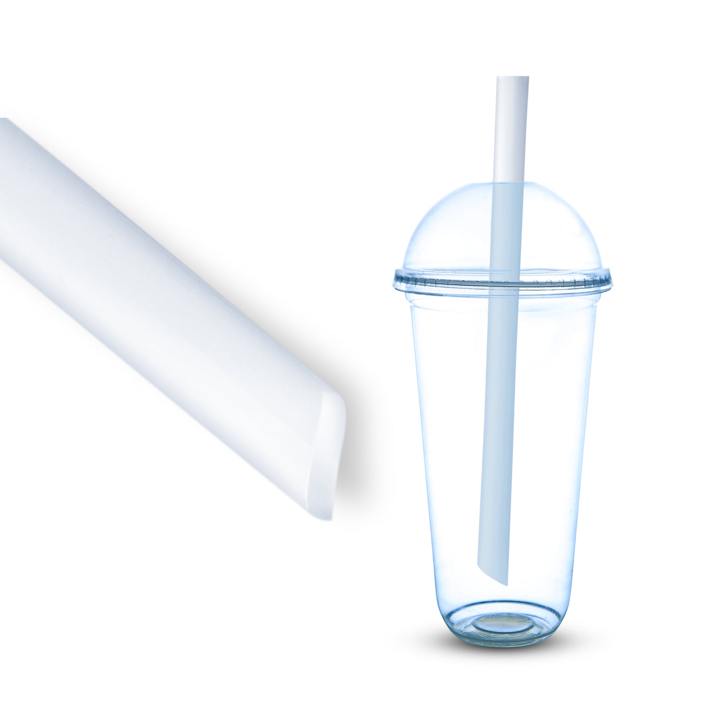 8mm PLA Straw Biodegradable