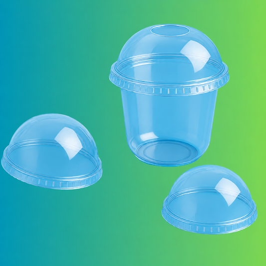 95mm 360ml U-Shape Chubby Bubble Tea Cups (1000pcs) - Round Bottom Takeaway Cups