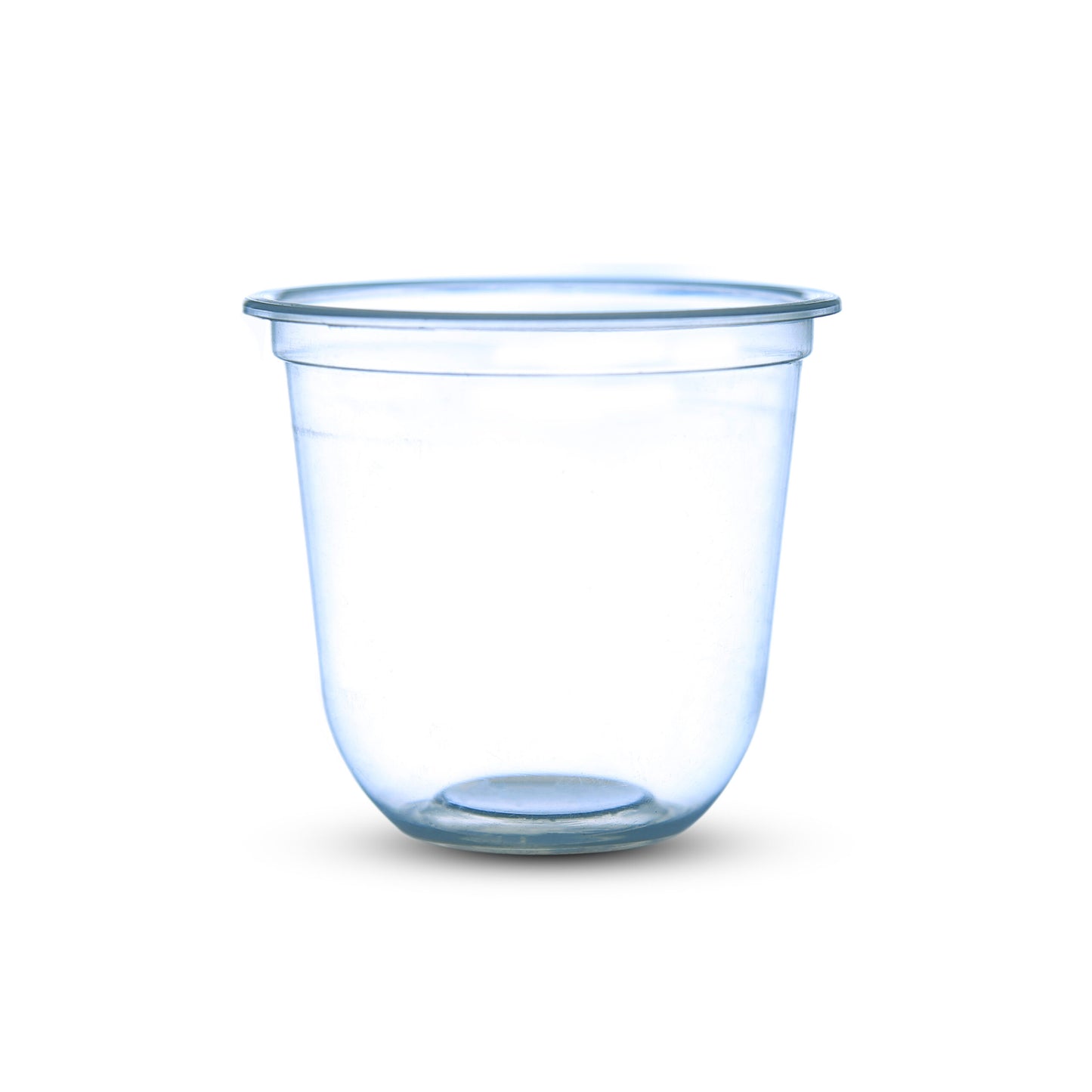 360ML/12oz U Shape Milkshake Cup & Desert cup With Lids