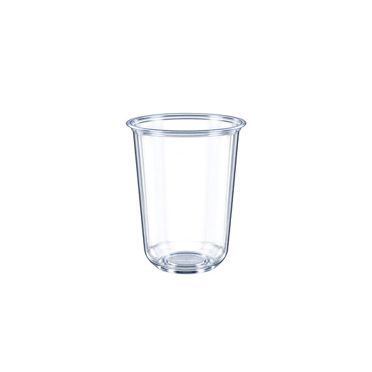95mm 360ml U-Shape Chubby Bubble Tea Cups (1000pcs) - Round Bottom Takeaway Cups