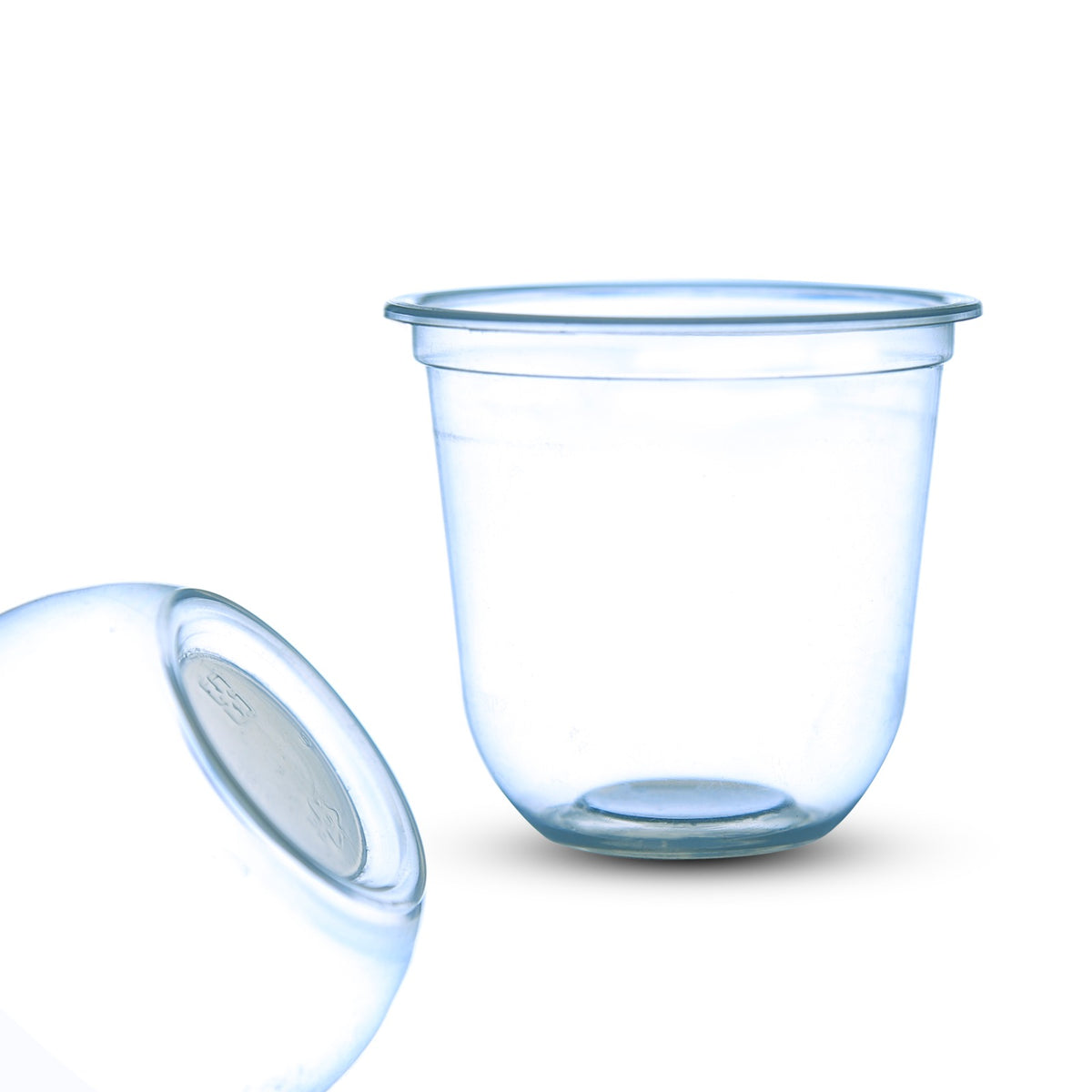 95mm 360ml U-Shape Chubby Bubble Tea Cups (1000pcs) - Round Bottom Takeaway Cups