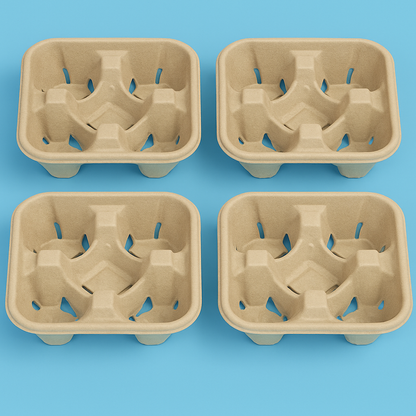 4 Cup Holder Biodegradable