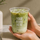 95mm 500ml U-Shape Cup Customized | Suitable For Boba Tea, Drinks & Desserts