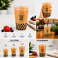 95mm 500ml Flat Plastic Cup Customized – 1000 Cups for Desserts & Cold Drinks
