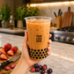 95mm 700ml Flat Plastic Cup Customized – 1000 Cups for Desserts & Cold Drinks