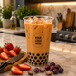 95mm 700ml Flat Plastic Cup Customized – 1000 Cups for Desserts & Cold Drinks