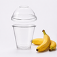 95mm Dome Lids for Bubble Tea and Smoothie Cups (1000pcs) - Designed with Straw Hole