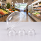 95mm Dome Lids for Bubble Tea and Smoothie Cups (1000pcs) - Designed with Straw Hole