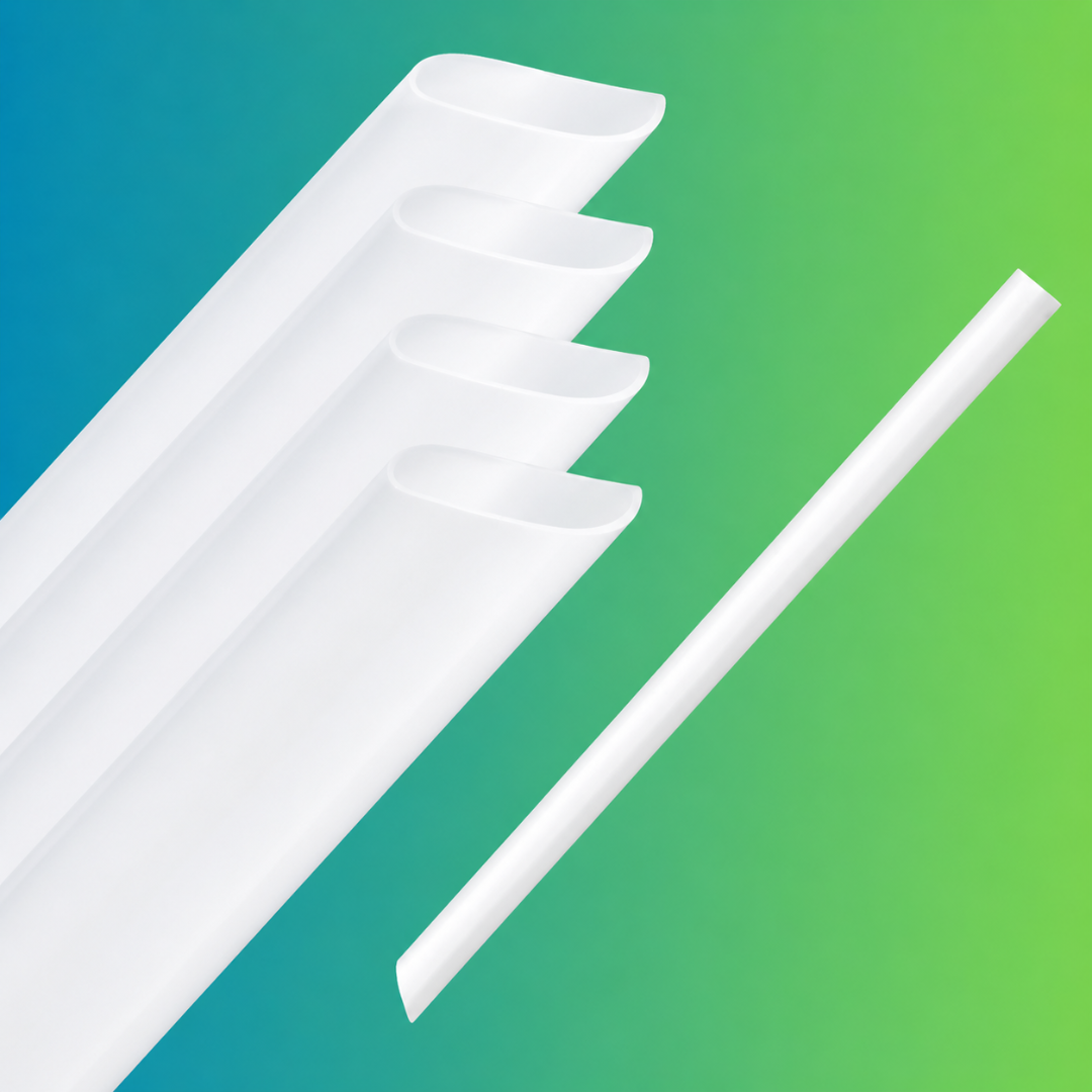 8mm PLA Straw Biodegradable