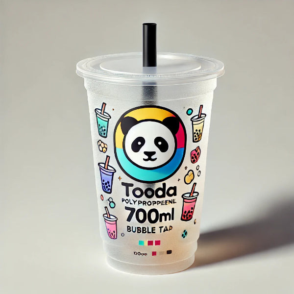 700ml Flat Cup Customised