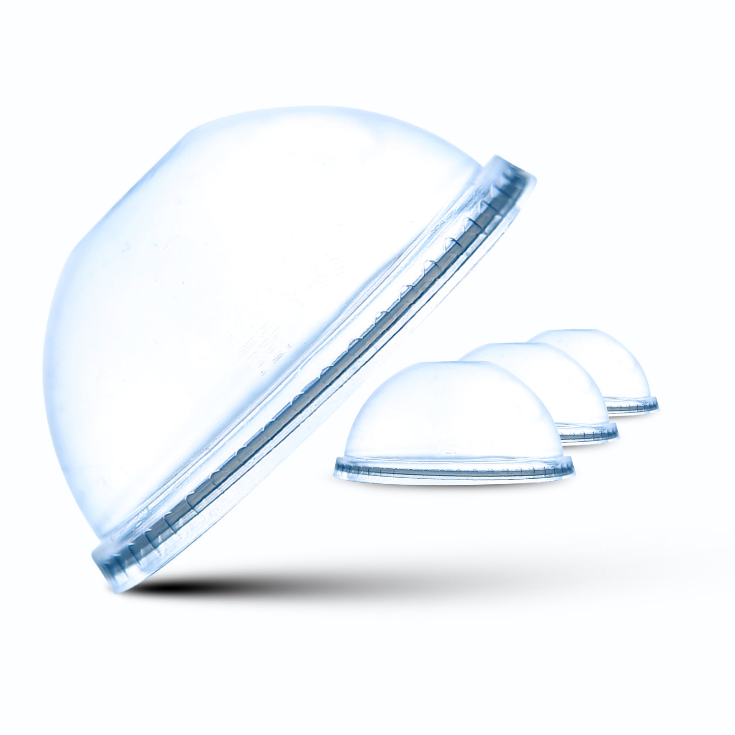 Dome Lids for Bubble Tea and Smoothie Cups (1000pcs) - Pack Bubbles UK