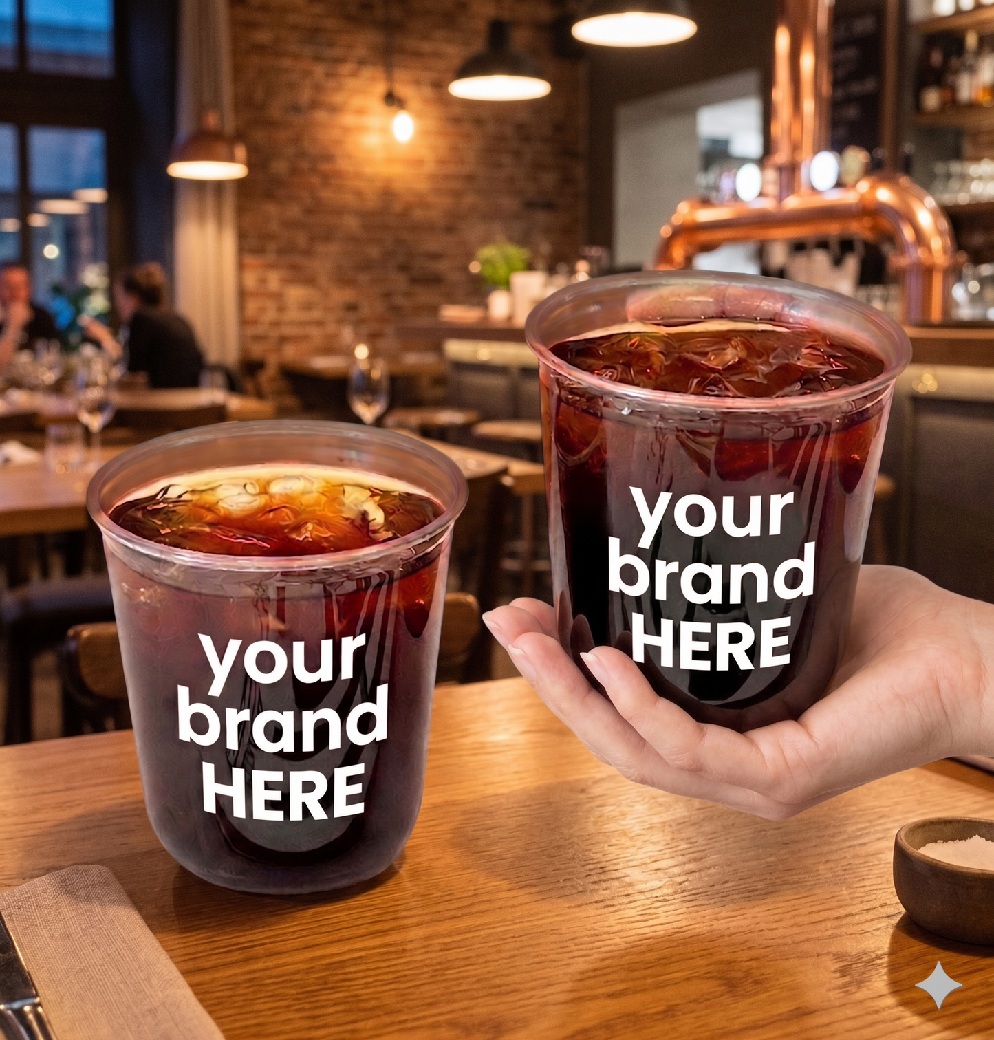 360ml U-Shape Cup Customized