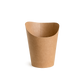 360ml/12oz Round Kraft Brown Chip/Waffle Scoop Cups 100Pcs Pack