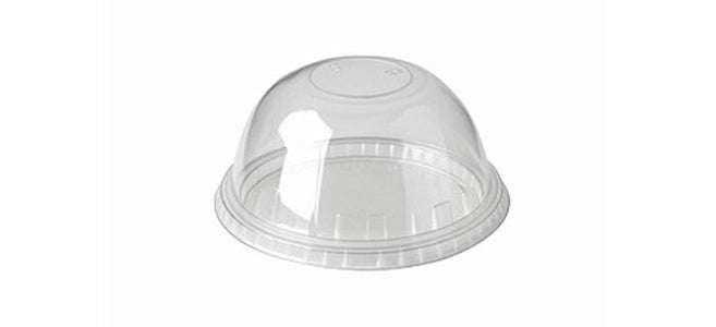 Dome Lids for Bubble Tea and Smoothie Cups (1000pcs) - Pack Bubbles UK
