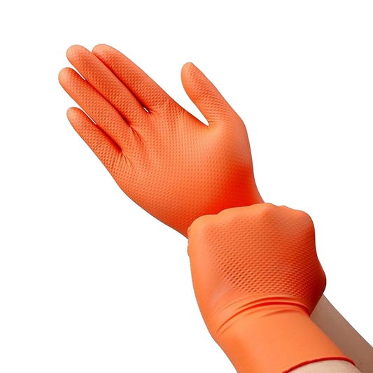 Diamond Texture Nitrile Gloves