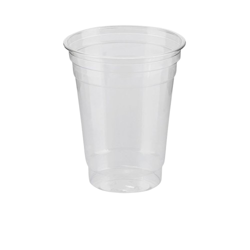 360ml Flat Plastic Cups for Bubble Tea and Smoothies (1000pcs) - Pack Bubbles UK
