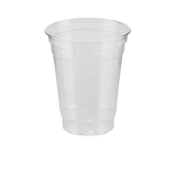 360ml Flat Plastic Cups for Bubble Tea and Smoothies (1000pcs) - Pack Bubbles UK
