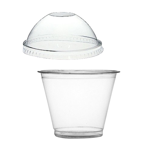 Dome Lids for Bubble Tea and Smoothie Cups (1000pcs) - Pack Bubbles UK
